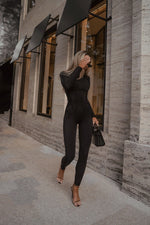 Load image into Gallery viewer, Sculpted One-Piece Catsuit