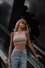 Load image into Gallery viewer, BETTER OFF Cropped Tank
