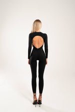 Load image into Gallery viewer, Sculpted One-Piece Catsuit