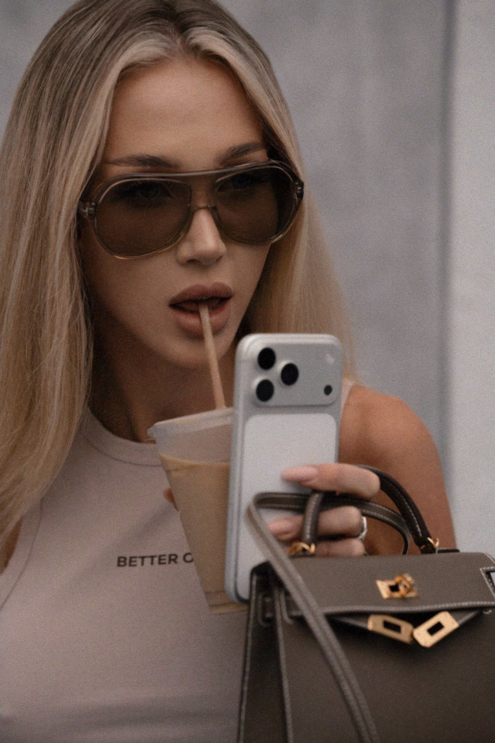 BETTER OFF Cropped Tank