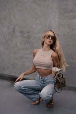 Load image into Gallery viewer, BETTER OFF Cropped Tank