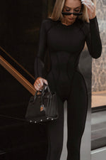 Load image into Gallery viewer, Sculpted One-Piece Catsuit
