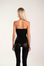 Load image into Gallery viewer, Skinny Mesh Corset Top
