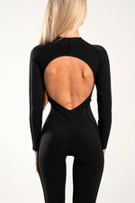 Load image into Gallery viewer, Sculpted One-Piece Catsuit
